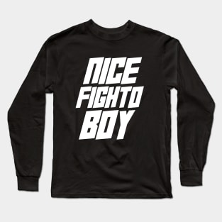 Nice Fighto Boy - Tsukumo Yuki Long Sleeve T-Shirt